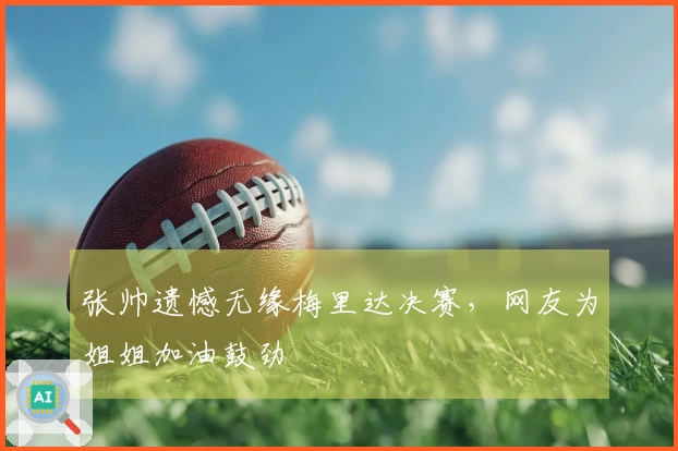 张帅遗憾无缘梅里达决赛，网友为姐姐加油鼓劲